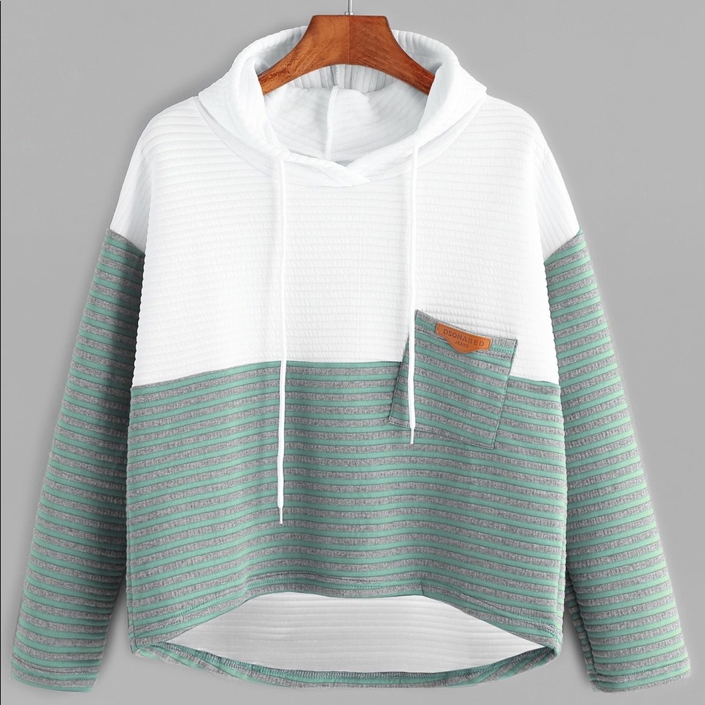 High low hoodie